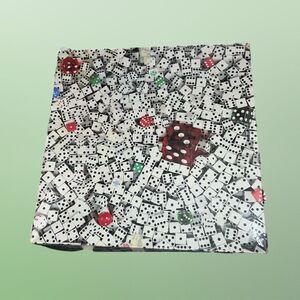 Hoyle 1982 Dice Jigsaw Puzzle Vintage 550 Piece   18" x 24" 7-11 NOS
